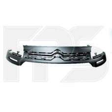 Решітка радіатора Citroen Berlingo 12-15 без молдингів (Тайвань) з отворами під LED