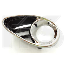 Решітка бампера ліва Infiniti FX 11-17 (Тайвань) хром, з отвором