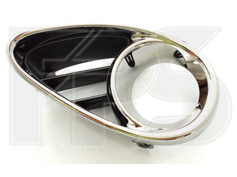 Решітка бампера права Infiniti FX 11-17 (Тайвань) хром, з отвором