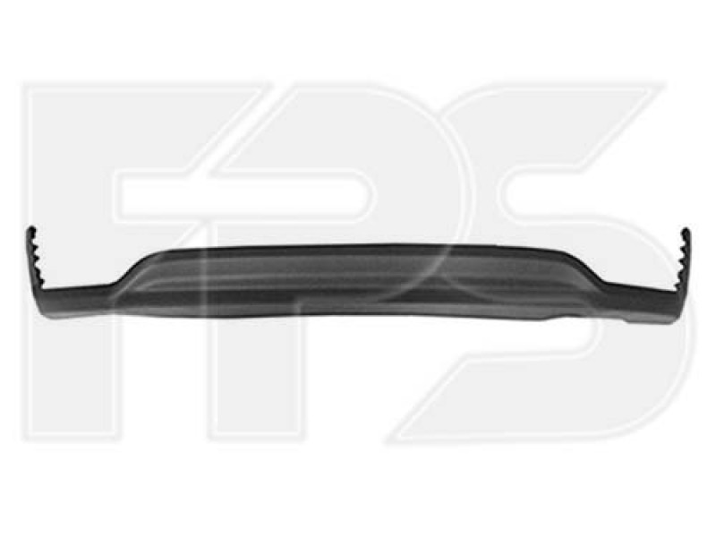 Спойлер переднього бампера Hyundai Accent 2018- Тайвань