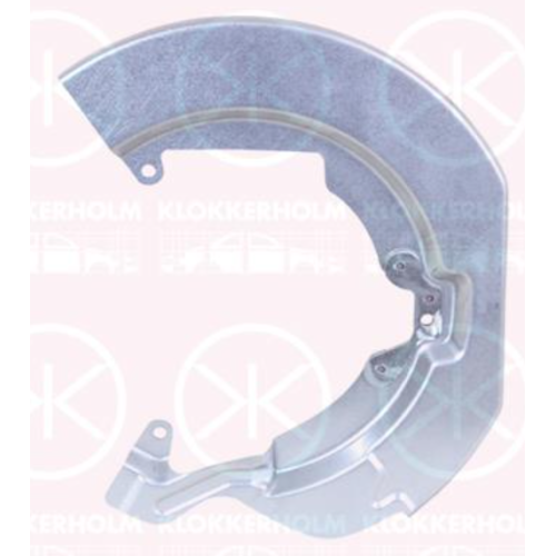 Захист гальмівного диску передній лівий Mazda 3 BK 03-09, Mazda 5 2005-2010 (Данія)
