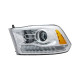 Фара передня ліва Dodge RAM 2013-2015 (HIR2/HB3/LED) DEPO 68093217AB