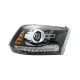 Фара передня права Dodge RAM 2013-2015 (HIR2/HB3/LED) DEPO 68093222AD