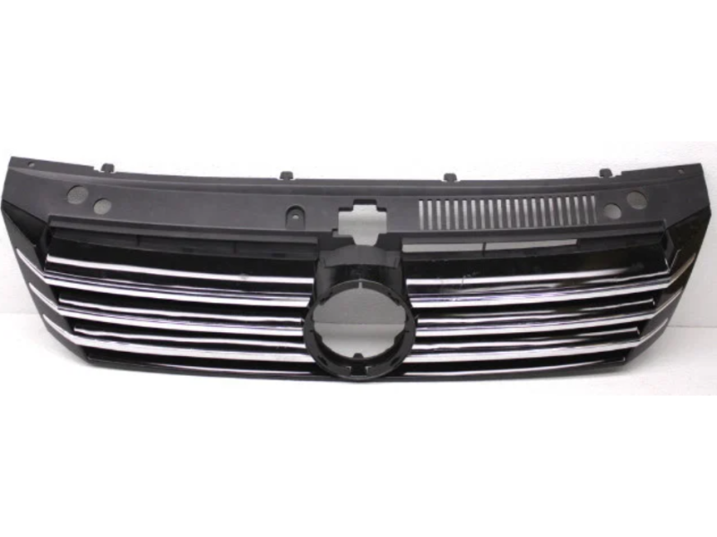 Решітка радіатора VW Passat B7 USA 11-15 (TP, China) з хром молдингами 561853651A0QE