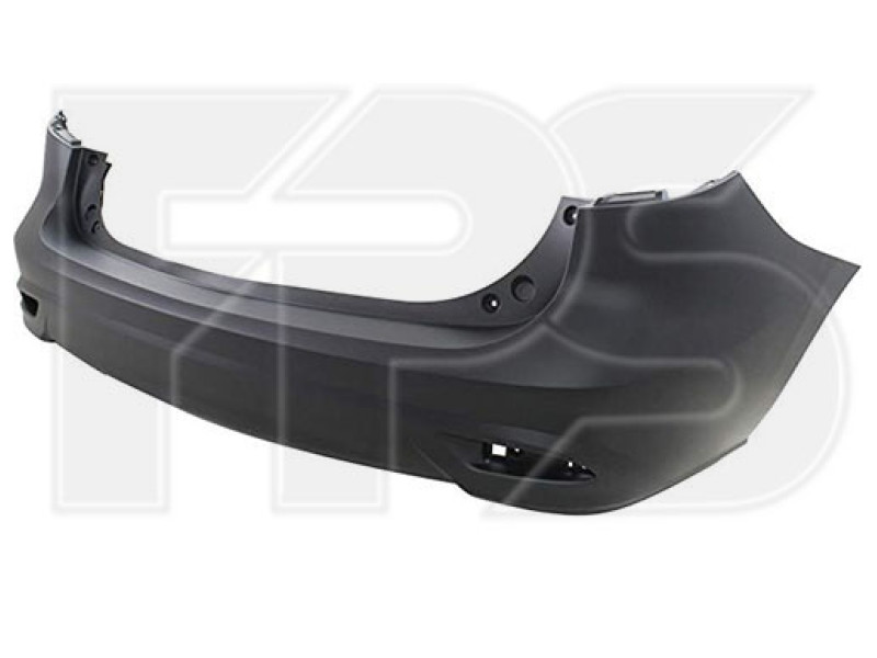 Бампер задній Mazda 5 2010-2018 без отворів під парктронік FPS