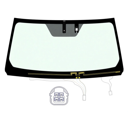 Лобове скло (датчик, обігрів, проєкція) Toyota Land Cruiser 300 2021- XYG