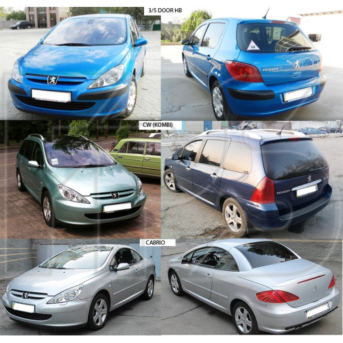 Лобове скло Peugeot 307 2001-2007 AGC