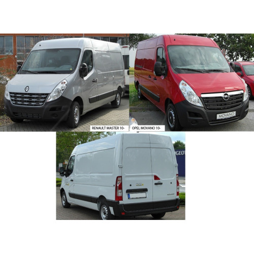 Скло дверне заднє ліве Renault Master / Nissan NV400 / Opel Movano 2010-2024 XYG