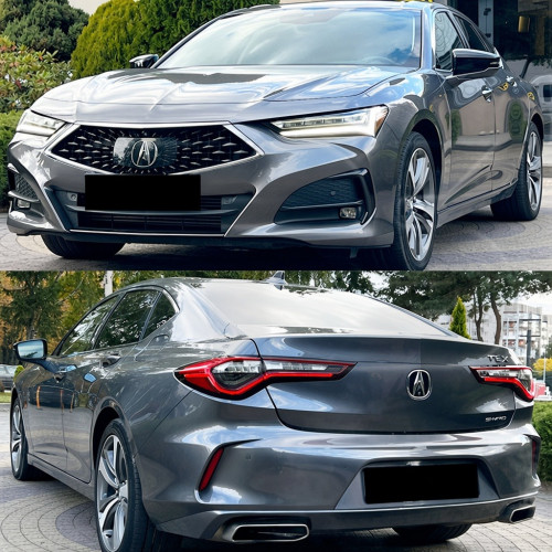 Скло передніх дверей ліве Acura TLX II 2020- XYG