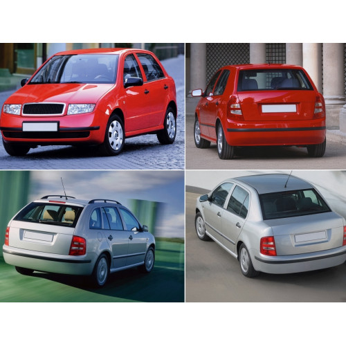 Скло передніх дверей ліве Skoda Fabia I 1999-2007 Pilkington