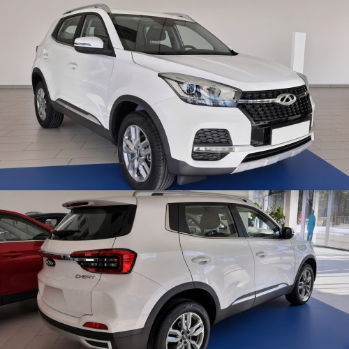 Скло передніх дверей праве Chery Tiggo 4 2018- XYG