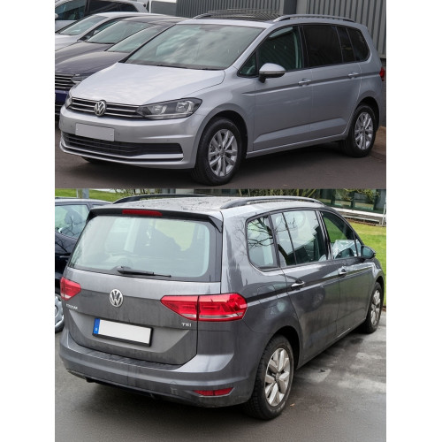 Скло передніх дверей праве Volkswagen Touran II 2015- Sekurit