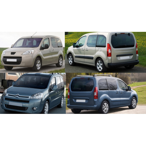 Скло задніх дверей ліве Citroen Berlingo II / Peugeot Partner II 2008-2018 Sekurit