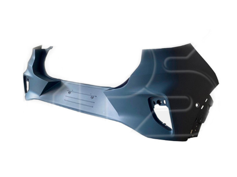 Бампер задній з отвором під парктронік Ford Puma 2019- Тайвань