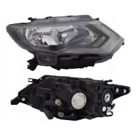 Передня фара права Nissan Rogue T32, X-Trail T32 17 - рестайлінг (TYC) ЕЛ. H9 H11 LED МОТОР 260106FP1A