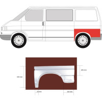 Арка задня ліва VW Transporter T4 коротка база (KH)