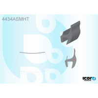 Молдинг лобового скла Kia Soul 2009-2014