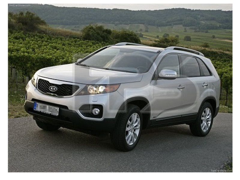 Молдинг лобового скла Kia Sorento 2010-2015