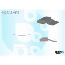 Молдинг лобового скла Kia Sorento 2010-2015