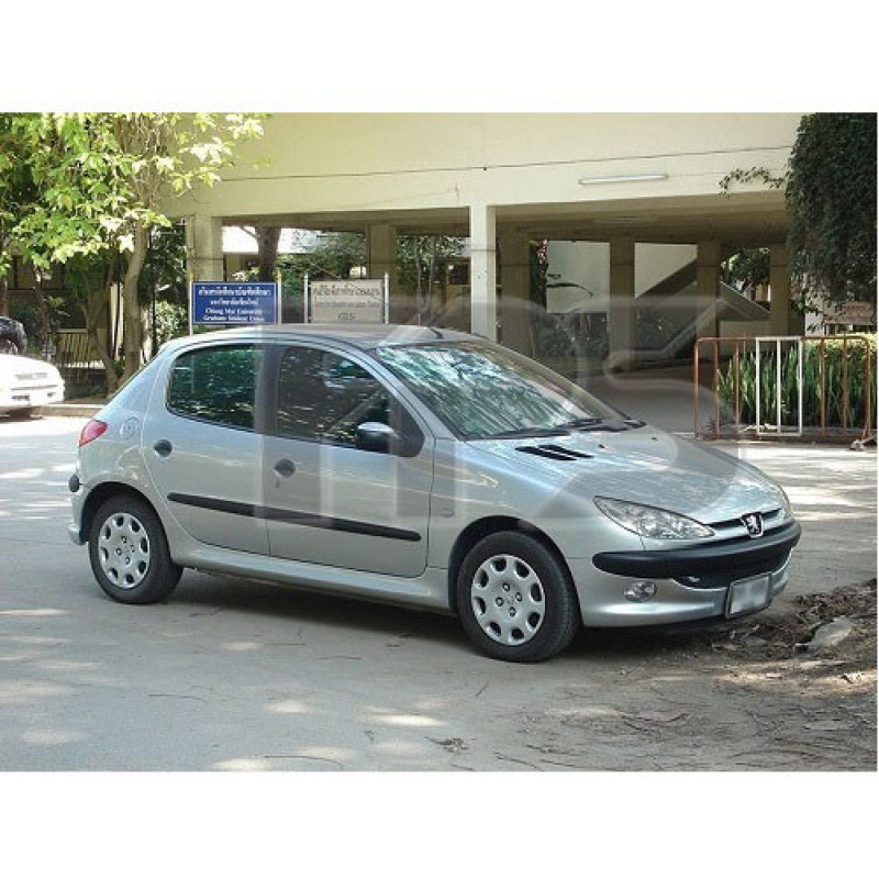 Молдинг лобового скла Peugeot 206 1998-2009 верхній