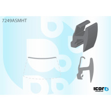 Молдинг лобового скла Renault Laguna 01-07 - ICOR