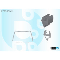 Молдинг лобового скла Renault Megane 1 1995-2003