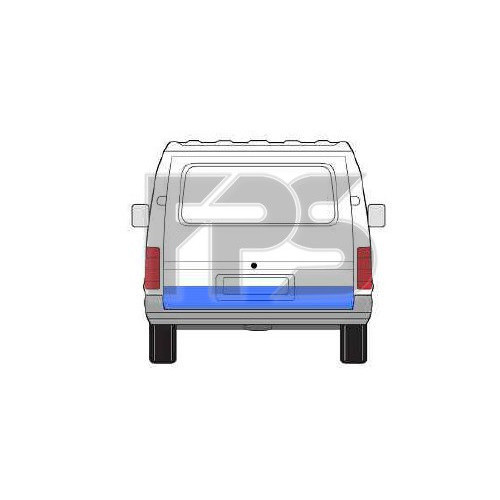 Ремчастина ляди Ford Transit (92-00) ремчастина задньої двері, нижня, 20 см