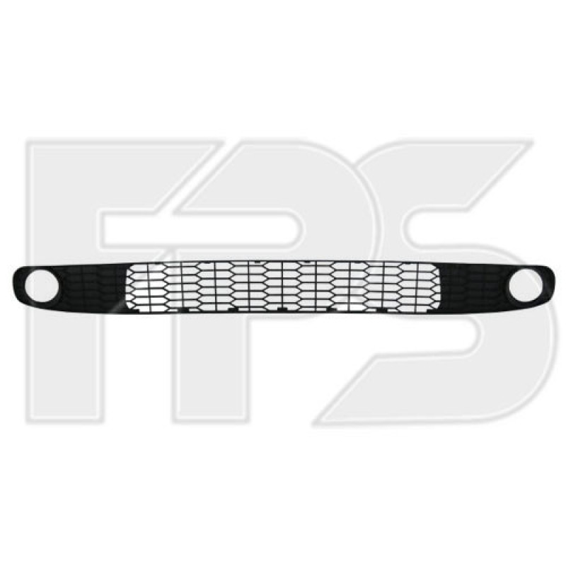 Решітка в бампер Renault Symbol 2 (LU3) 08-13 з отворами 8200849926