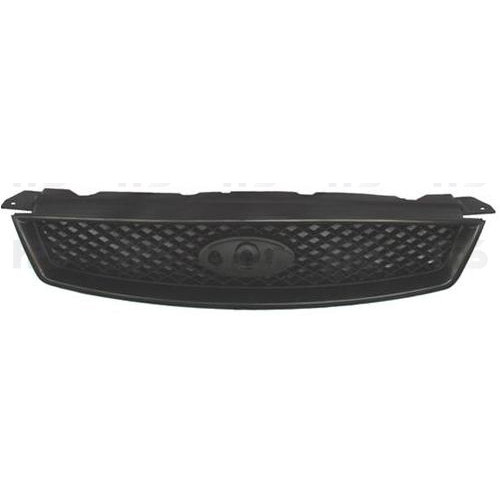 Решітка радіатора Ford Focus 2 2004-2008 з чорною накладкою FPS 1337960