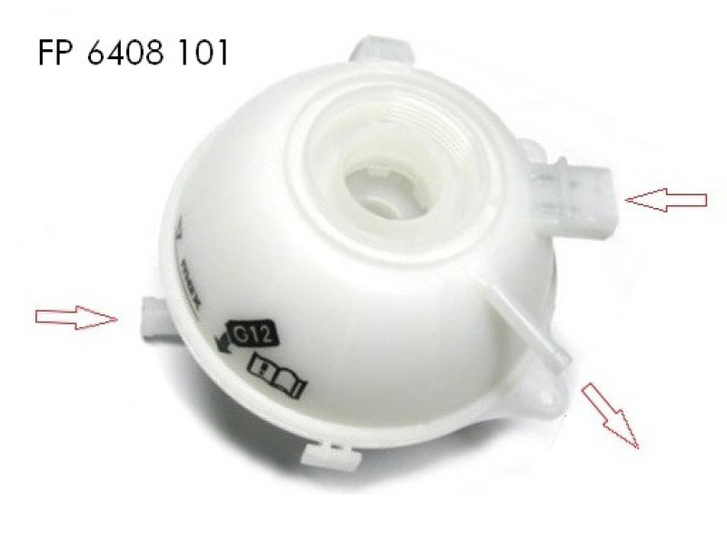 Розширювальний бачок охолоджувальної системи Seat Ibiza 2002-2009, 6Q0121407