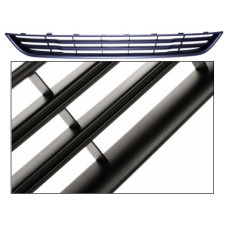 Решітка бампера Ford Fiesta 6 (13-17) середня, нижня, черн. рамка (FPS) 1801374