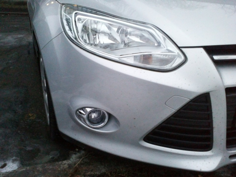 Рамка протитуманної фари ліва Ford Focus 3 11-14 (Китай) хром 1694986