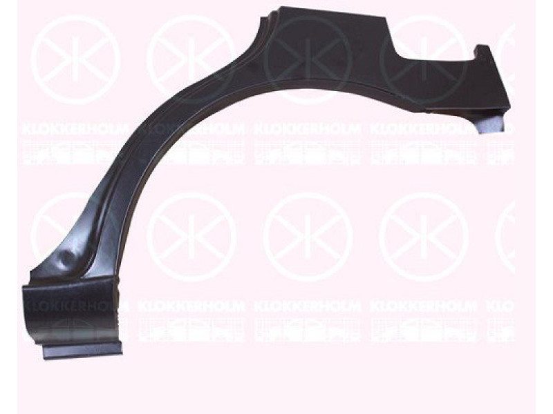 Задня aрка ліва Hyundai Accent 2 седан 99-03 (Klokkerholm) ремчастина крила