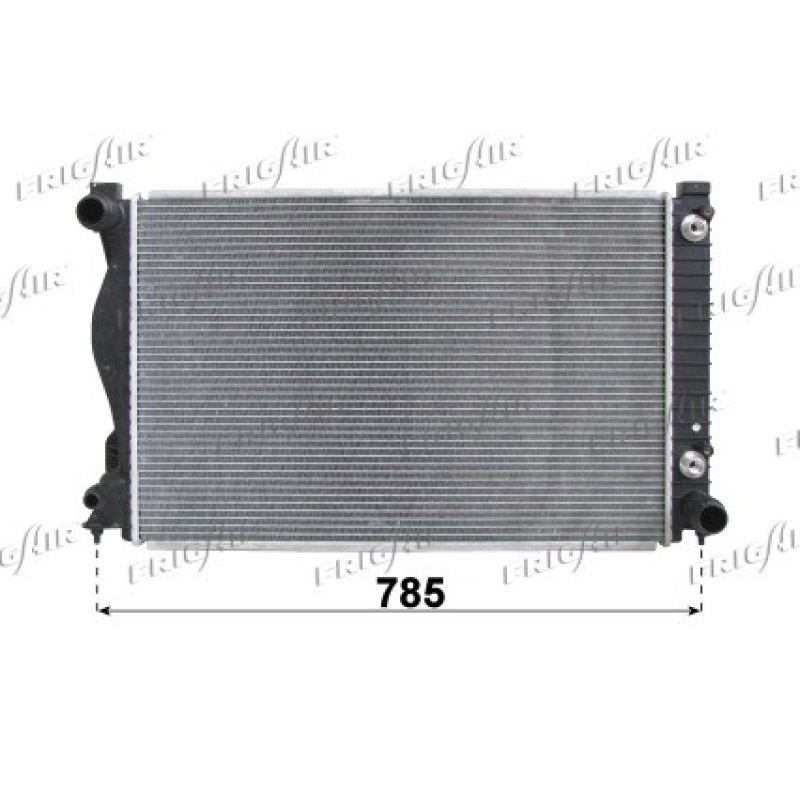 Радіатор охолодження двигуна Audi A6 C6 05-08 (FPS) 4F0121251AF