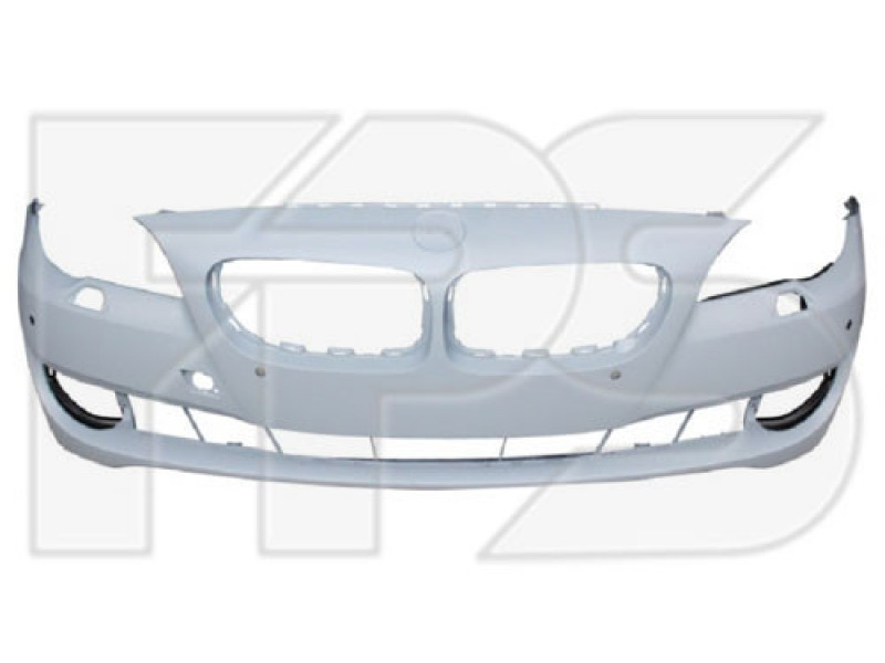 Бампер передній з отворами під парктронік та омивач BMW 5 F10 2010-2013 FPS 51117285961
