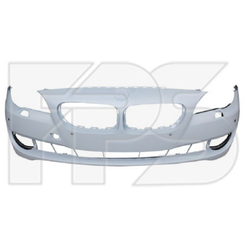 Бампер передній з отворами під парктронік та омивач BMW 5 F10 2010-2013 FPS 51117285961