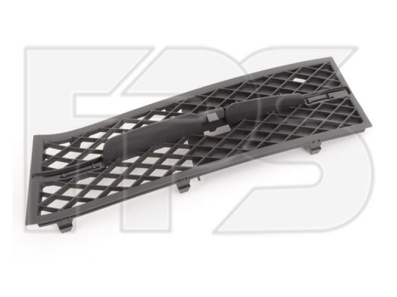 Решітка бампера BMW 5 F10 (10-13) права, чорна без накладки (FPS) 51117200700