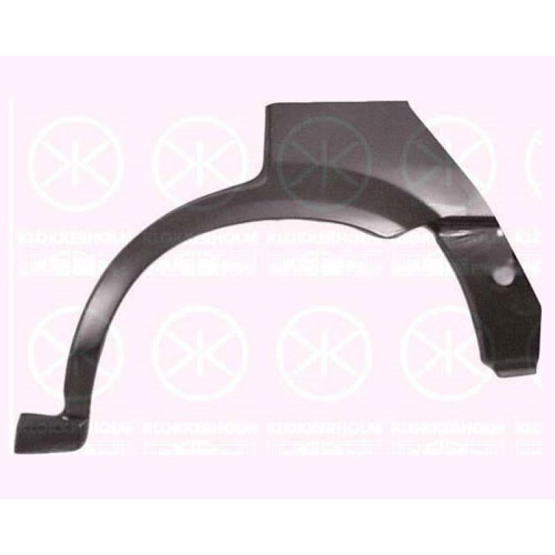 Задня aрка Nissan Sunny N13 (86-90) хетчбек, 4 дв., ремчастина права (Klokkerholm)