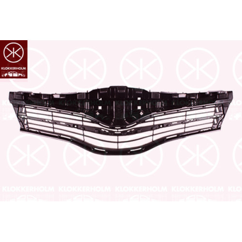 Решітка радіатора Toyota Yaris 11-14, без хром. молдинга FPS 531110D370