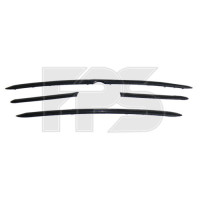 Молдинги решітки радіатора Suzuki Grand Vitara (01-05) чорні, комплект (FPS) 7211165D10