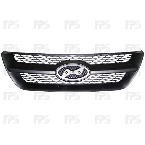 Решітка радіатора Hyundai Sonata NF 2005-2007 чорна FPS 863503K000