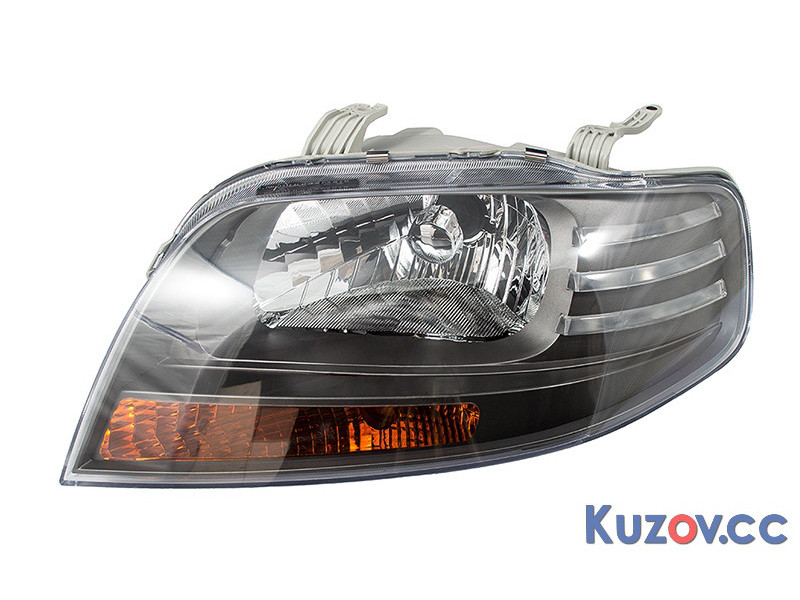 Фара Chevrolet Aveo T200 (11/05-) права, механічний темний відбивач (FPS) 96408151