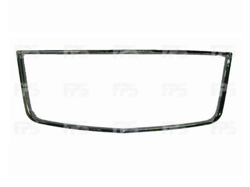 Молдинг решітки бампера Chevrolet Aveo T255 хетчбек, рамка хром (FPS)