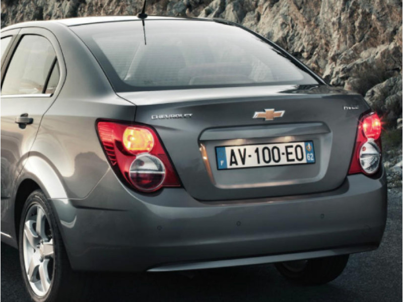 Ліхтар задній Chevrolet Aveo T300 (12-16) седан, правий (FPS) 96830976