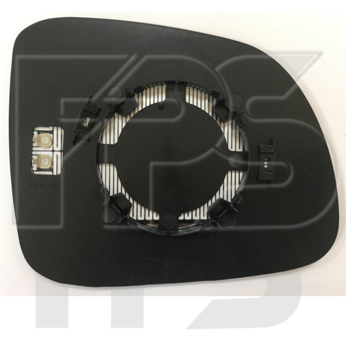 Вкладиш дзеркала лівий з обігрівом Chevrolet Captiva 2011-2015 FPS