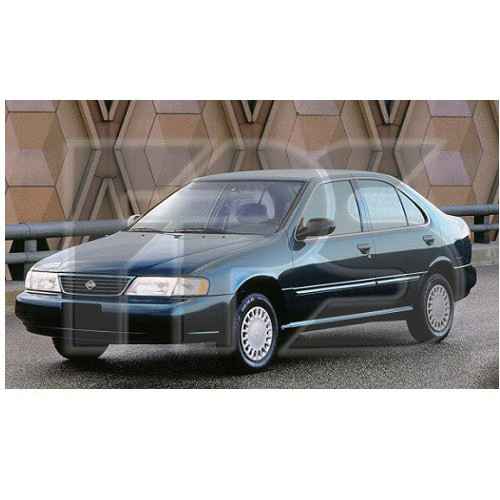 Молдинг лобового скла Nissan Almera N15 95-00 (Icor)