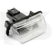 Ліхтар підсвічування номера Citroen Berlingo, Peugeot Partner (08-15) лівий/правий, версія 1 двері (Depo)