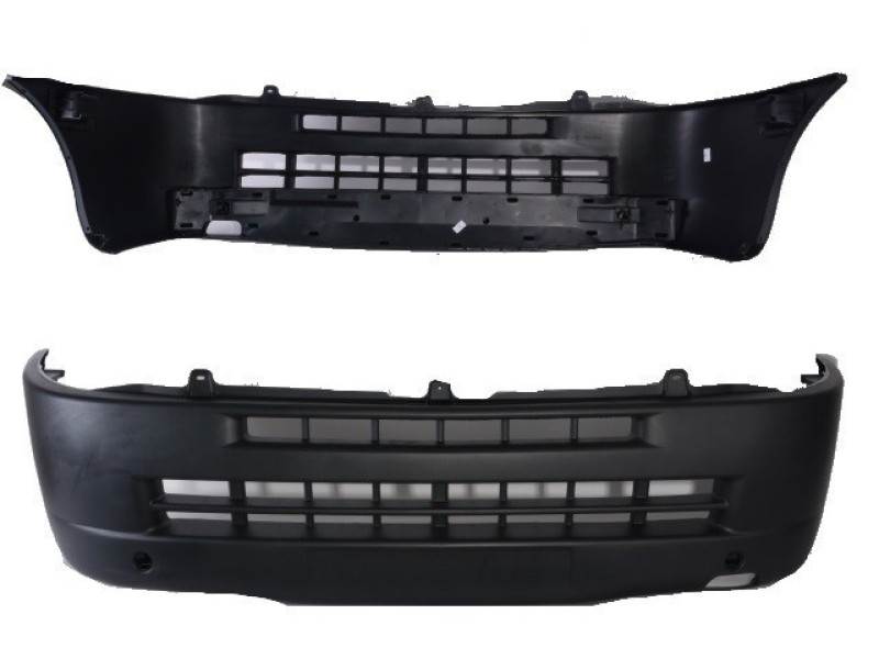Бампер передній без отворів ПТФ Citroen Jumper, Fiat Ducato, Peugeot Boxer 1994-2001 FPS 1302624604