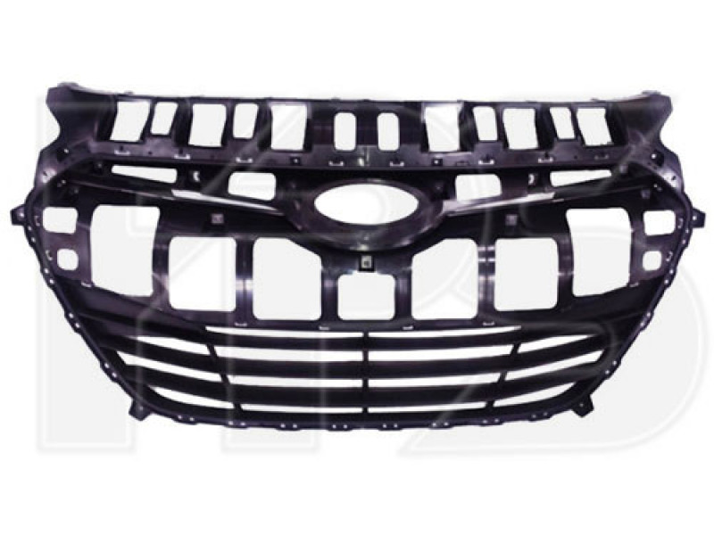 Решітка радіатора Hyundai i30 (12-16) без накладки (FPS) 86351A6000