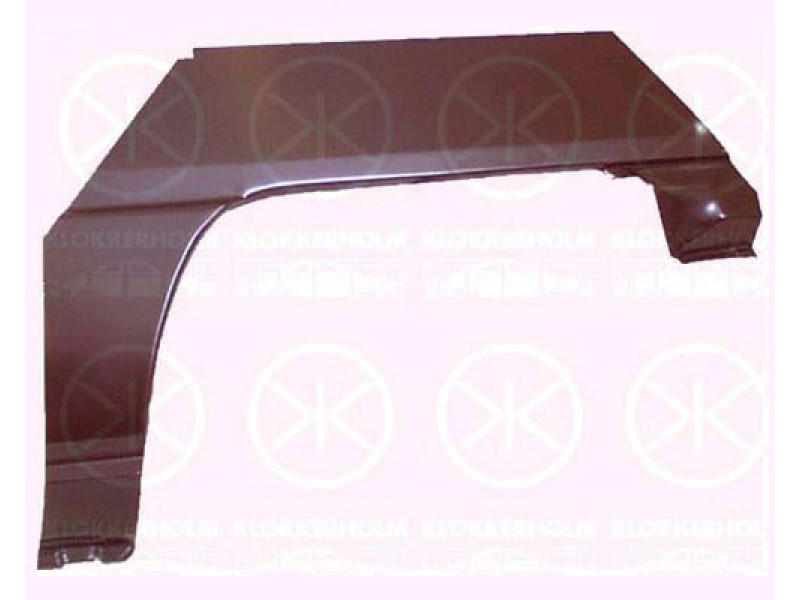 Задня aрка Mitsubishi Lancer 5 85-88 3 двері, цинк, права (Klokkerholm)